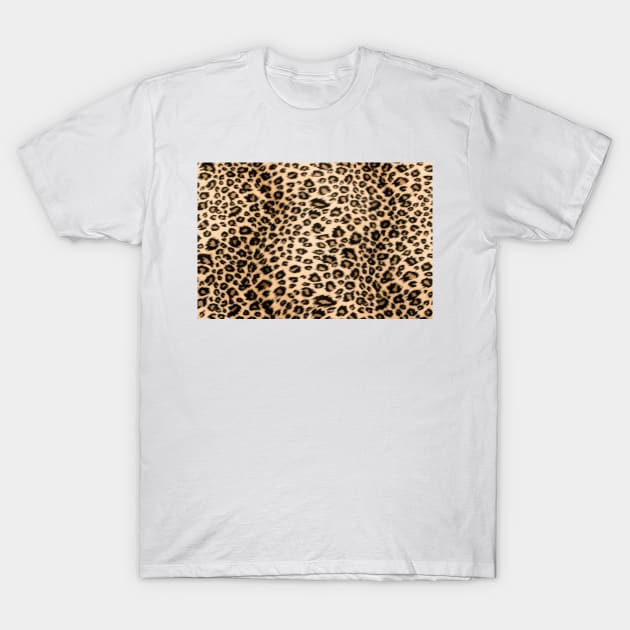 Leopard Faux Fur T-Shirt by pinkal